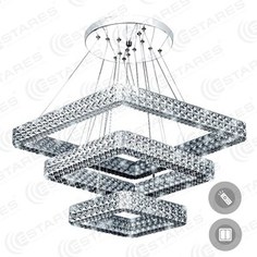 Управляемый светодиодный светильник Estares AKRILIKA 80W 3S-555-CLEAR-220-IP20