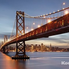 Фотообои Komar Bay Bridge (3,68х2,54 м) (8-733)