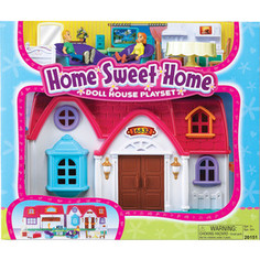 Игровой набор Keenway Набор: Home Sweet Home - дом с предметами (без звука) 20151