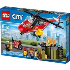 Конструктор Lego Пожарная команда быстрого реагирования (60108)