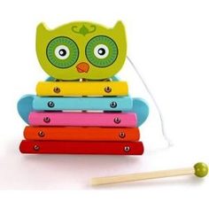 Музыкальный инструмент Mapacha Ксилофон Совенок (76430)