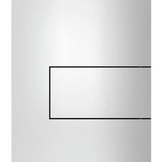 Панель смыва для писсуара металлическая TECE square Urinal белая (9242812)