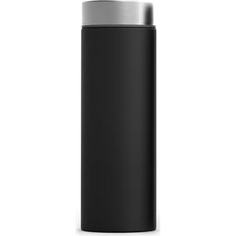 Термос 0.5 л Asobu Le baton travel bottle черный/стальной (LB17 silver)