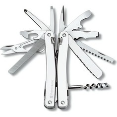 Мультитул Victorinox SwissTool Spirit Plus 3.0239.L (105мм 39 функций, в кожаном чехле)