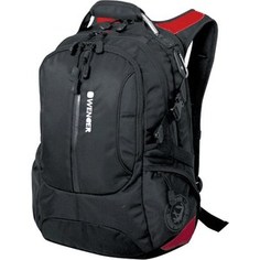 Рюкзак Wenger LARGE VOLUME DAYPACK черный/красный (15912215)