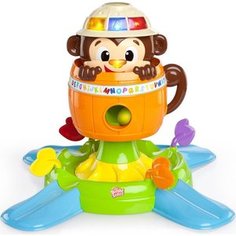 Развивающая игрушка Bright Starts Обезьянка в бочке (52094)