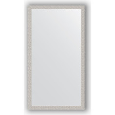 Зеркало в багетной раме поворотное Evoform Definite 71x131 см, мозаика хром 46 мм (BY 3292)
