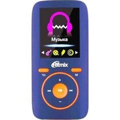 MP3 плеер Ritmix RF-4450 4Gb blue/orange