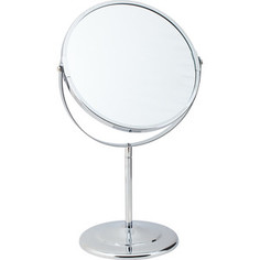 Зеркало косметическое Swensa 20 см, настольное, хром (L01-8)