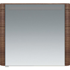 Зеркальный шкаф Am.Pm Sensation 80 правый, с подсветкой, орех (M30MCR0801NF) Am.Pm.
