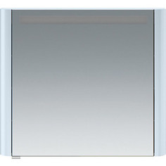 Зеркальный шкаф Am.Pm Sensation 80 правый, с подсветкой, светло-голубой (M30MCR0801BG) Am.Pm.