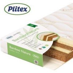 Матрас в кроватку Plitex Bamboo Nature кокос+латекс (125х65х11см) бн-119-02