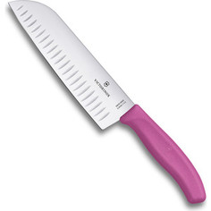 Нож сантоку 17 см Victorinox Swiss Classic розовый (6.8526.17L5B)