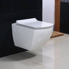 Унитаз подвесной BelBagno Carina безободковый (BB514CHR)