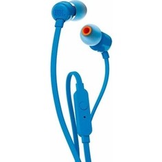 Наушники JBL T110 blue (JBLT110BLU)