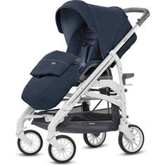 Прогулочная коляска Inglesina Trilogy на белом шасси IMPERIAL BLUE