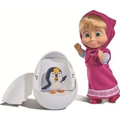 Simba Кукла Маша с пингвиненком в яйце, 12 см., 6/72 (9301003)