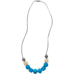 Бусы Itzy Ritzy силиконовые Bead Malibu Blue