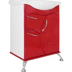 Тумба под раковину Mixline Магнолия 60 вишня, Элегия 60 (2210105259045)