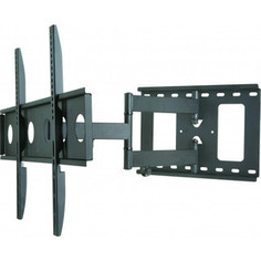 Кронштейн для телевизора Monstermount MB-3227 (40-55, VESA 200/400) наклонно-поворотный, до 50 кг,черный