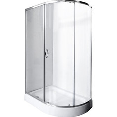 Душевой уголок Rush Fiji 120x80 см профиль хром, стекло прозрачное (FI-A180120-L)