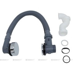 Слив-перелив для ванны Aquanet A1850 с сифоном, 75см (154846)