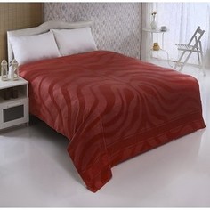 Простынь Pupilla бамбуковая Zebra 200x220 см кирпичный (2424/CHAR003)