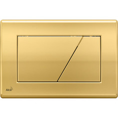 Кнопка смыва AlcaPlast управления золотая (M175)