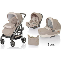 Коляска 4 в 1 Inglesina Trilogy Plus System Quattro на шасси Trilogy Plus Chrome Slate