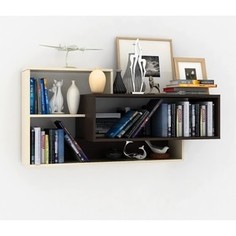 Полка Мастер арто-08 (венге-дуб молочный) МСТ-ЭГА-08-ВД-02 Master