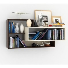 Полка Мастер арто-08 (дуб молочный-венге) МСТ-ЭГА-08-ДВ-02 Master