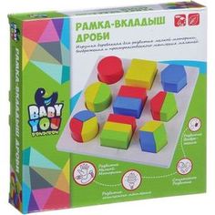 Bondibon Игрушка развивающая Дроби (ВВ1499)