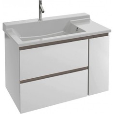 Тумба под раковину Jacob Delafon Soprano 96x53,5x63,4 см, белый (EB1331-N08-N18)
