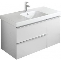 Тумба с раковиной Jacob Delafon Odeon Up 105 белый блестящий (EB891RU-J5, E4731-00)