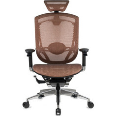 Кресло эргономичное GTChair GT07-35D IW-13 Marrit orange (chromed frame)