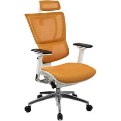 Кресло эргономичное Comfort Seating Group IOO-WA-MDHAM KMD-33 mirus orange (white frame)
