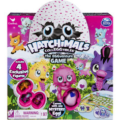 Настольная игра Hatchimals Настольная игра + 4 коллекционные фигурки (98234)