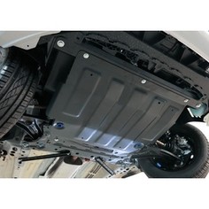 Защита картера и КПП АвтоБРОНЯ для Ford Fiesta (2008-2015 / 2015-н.в.), сталь 2 мм, 111.01805.2