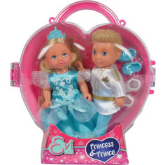 Кукла Simba Тимми и Еви - принц и принцесса, 12см (5733071WBO)