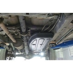 Защита топливного бака АВС-Дизайн для Toyota Hilux пикап 4WD (2015-н.в.), композит 8 мм, 24.98k