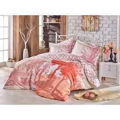 Комплект постельного белья Hobby home collection Евро, сатин, Alandra розовый (1501002147)