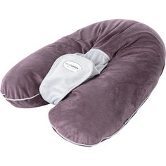 Подушка для кормления Candide 3в1 Multirelax Soft Boa Plum/Grey Сливовый 684122