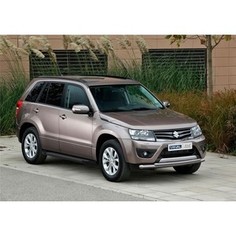 Пороги Black new Rival для Suzuki Grand Vitara 5-дв. (2005-2016), 173 см, алюминий, F173ALB.5502.2