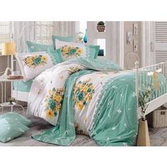 Комплект постельного белья Hobby home collection Семейный, поплин, Alvis , зеленый (1501000970)