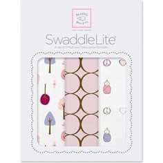 Набор пеленок SwaddleDesigns SwaddleLite Cute and Calm Pastel Pink (SD-441PP)