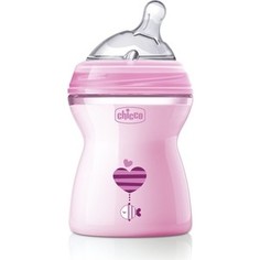 Бутылочка Chicco Natural Feeling PP, 2+, 250 мл, Pink, 310205208