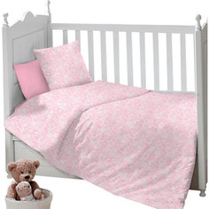 Комплект постельного белья Sweet Baby Gioco Cutie (Розовый), сатин, 3 предмета