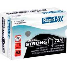 Скобы для степлера Rapid 8мм тип 73 5000шт SuperStrong (24890300)