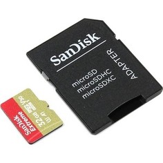 Карта памяти Sandisk Extreme microSDHC 32GB 100MB/s A1 C10 V30 UHS-I U3 (SDSQXAF-032G-GN6MA)