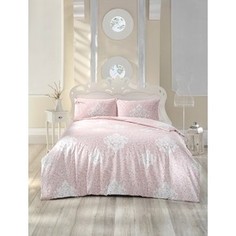Комплект постельного белья Altinbasak Евро, ранфорс, Snazzy розовый (297/34/CHAR003)